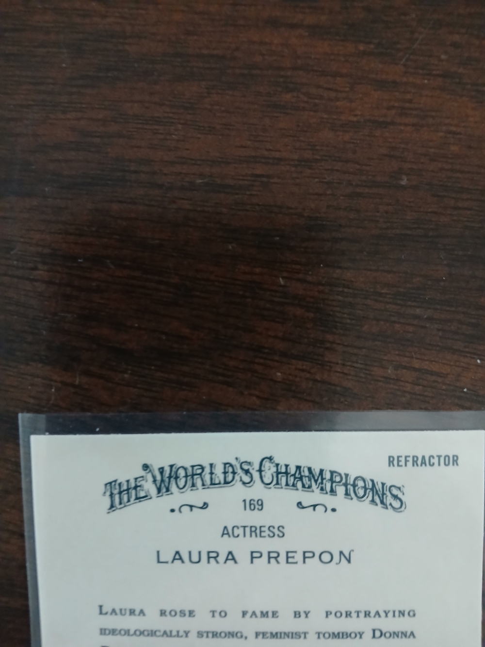 Topps-💥💥Laura Prepon Refractor💯 - Picture 6 of 6